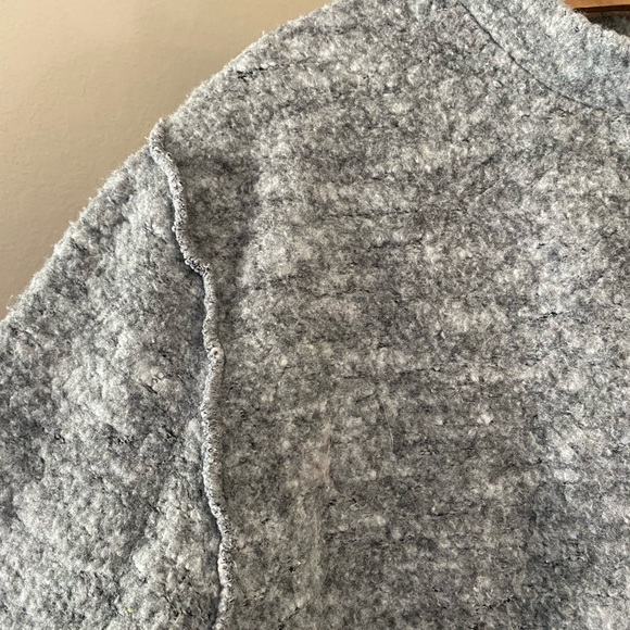 Zara Trafaluc Fall-Winter Collection Grey High Neck Sweater - Picture 6 of 14